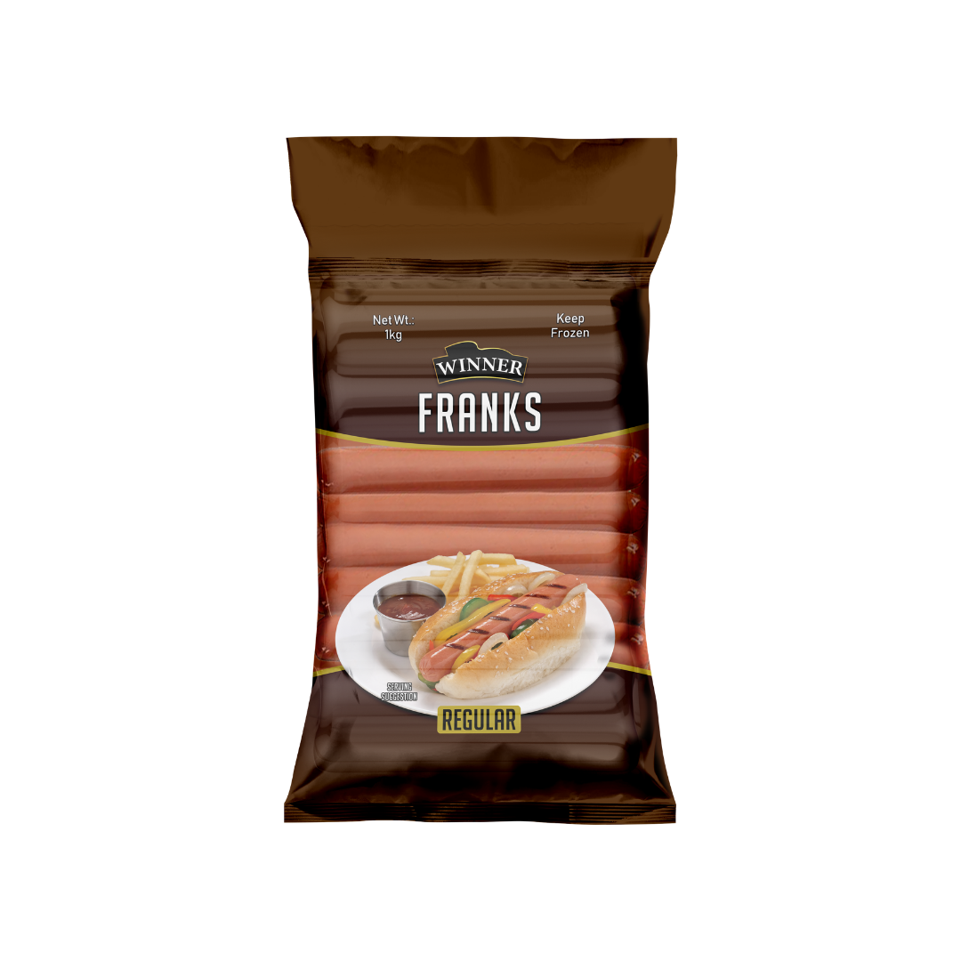 Winner Franks Hotdog Regular